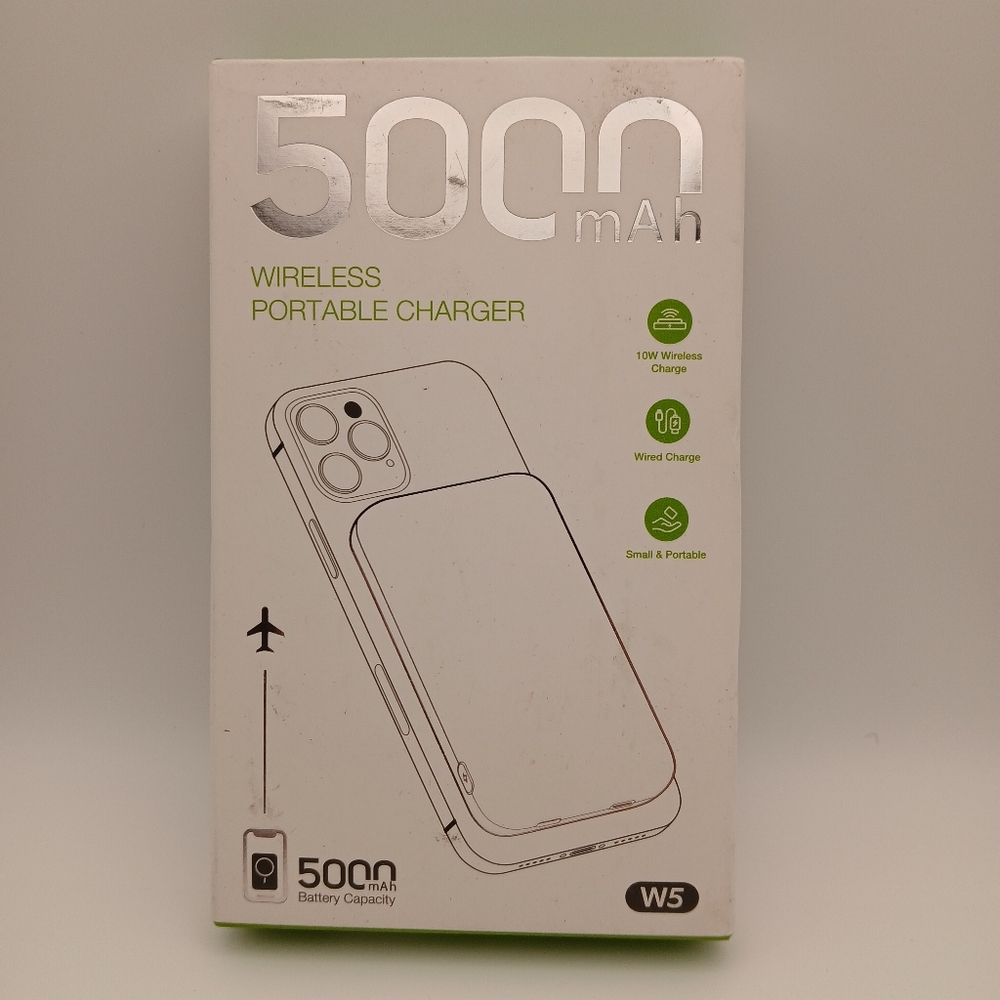 New 5000mAh Wireless Portable Charger